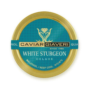 Caviale White Sturgeon Deluxe Caviar Giaveri scatoletta chiusa