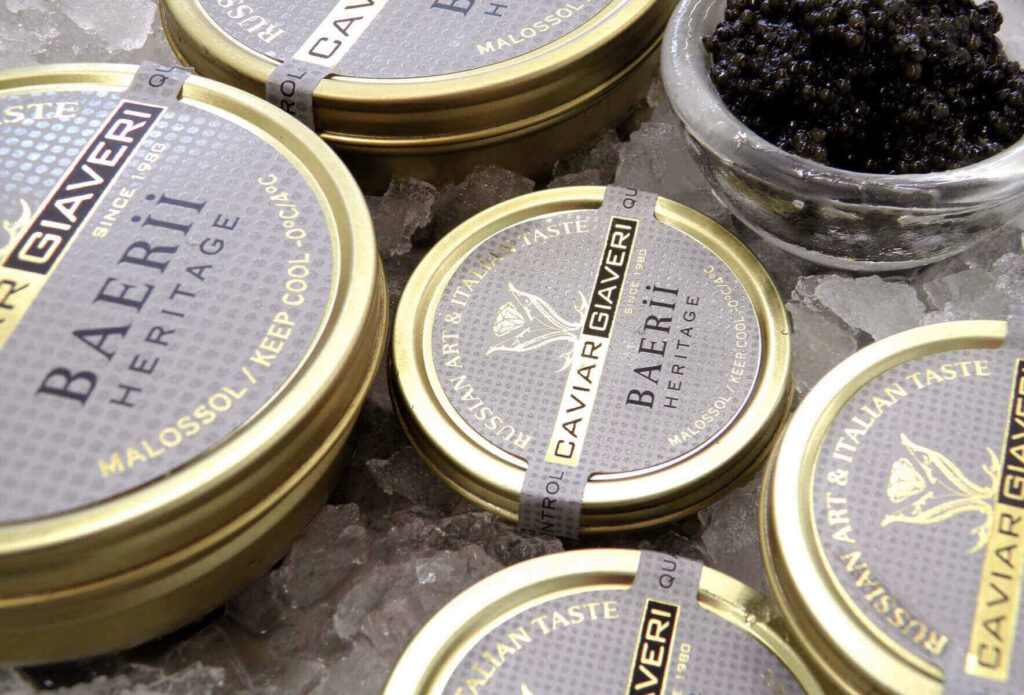 Caviale Baerii Heritage Caviar Giaveri