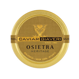 Caviale Osietra Heritage Caviar Giaveri