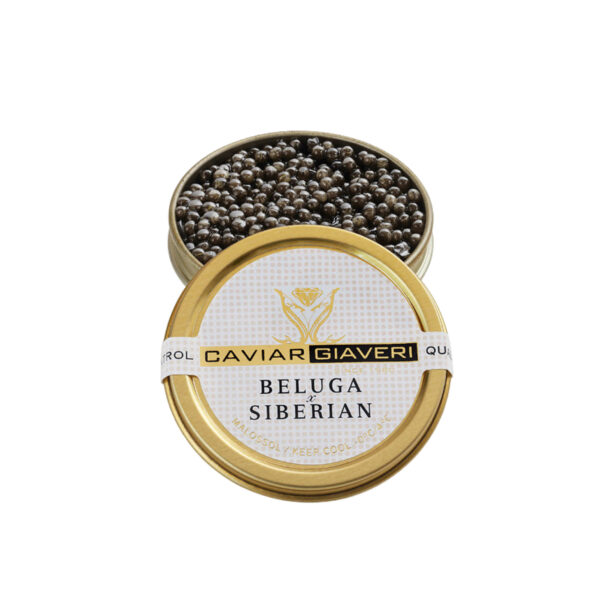 Caviale Beluga Siberian Caviar Giaveri Scatoletta aperta