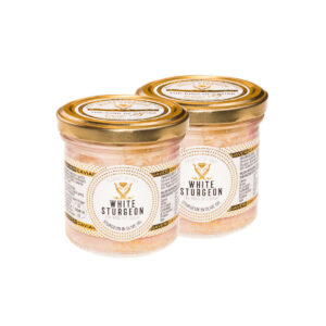 Filetti di storione Bianco in olio d'oliva Caviar Giaveri