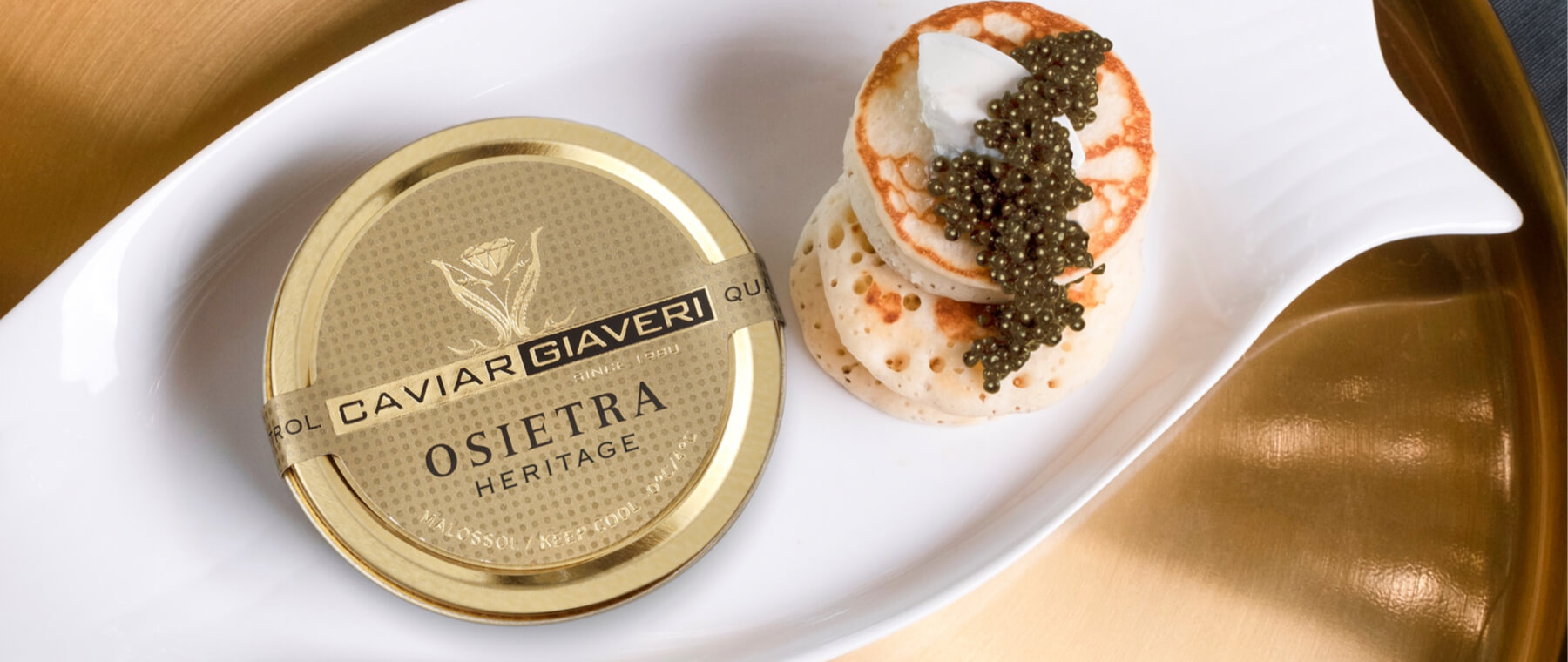 Caviale Osietra Heritage - Caviar Giaveri