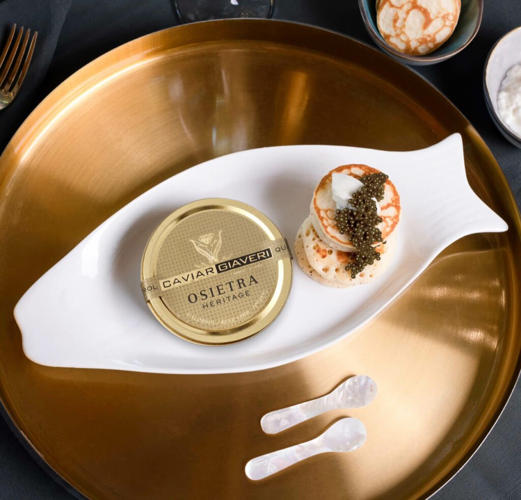 Caviale Osietra Heritage - Caviar Giaveri