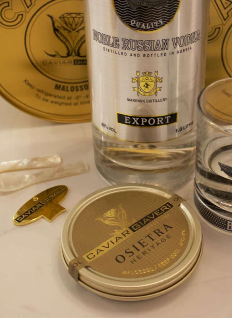 Caviale Osietra Heritage Caviar Giaveri