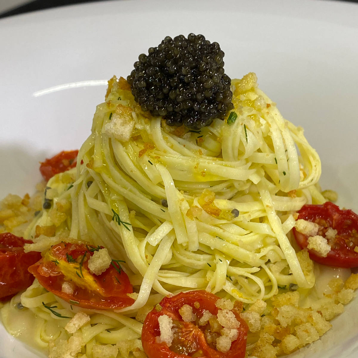 Ricetta Tagliolini uovo Caviar Giaveri Copertina