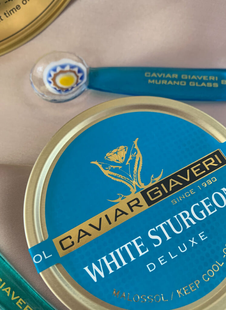 Caviale White Sturgeon Deluxe Giaveri scatoletta chiusa