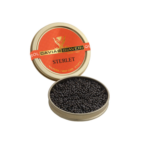 Caviale Sterlet Caviar Giaveri - Confezione aperta