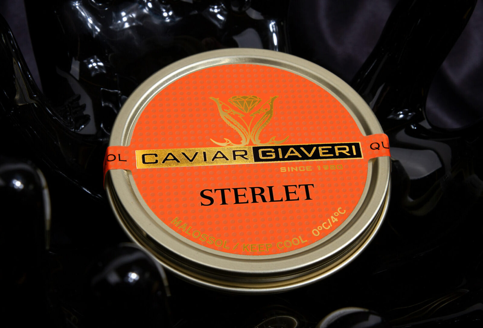 Dettaglio caviale Sterlet - Caviar Giaveri