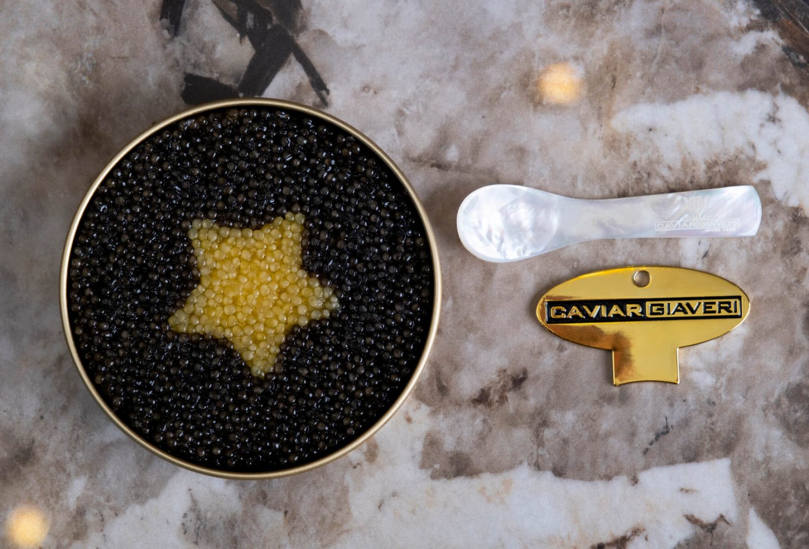 The Original Star confezione aperta + cucchiaino in madreperla